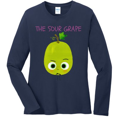 The Sour Grape Essential Gift Ladies Long Sleeve Shirt