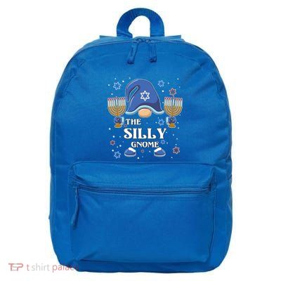 The Silly Gnome Hanukkah Matching Family Pajama Funny Gift 16 in Basic Backpack