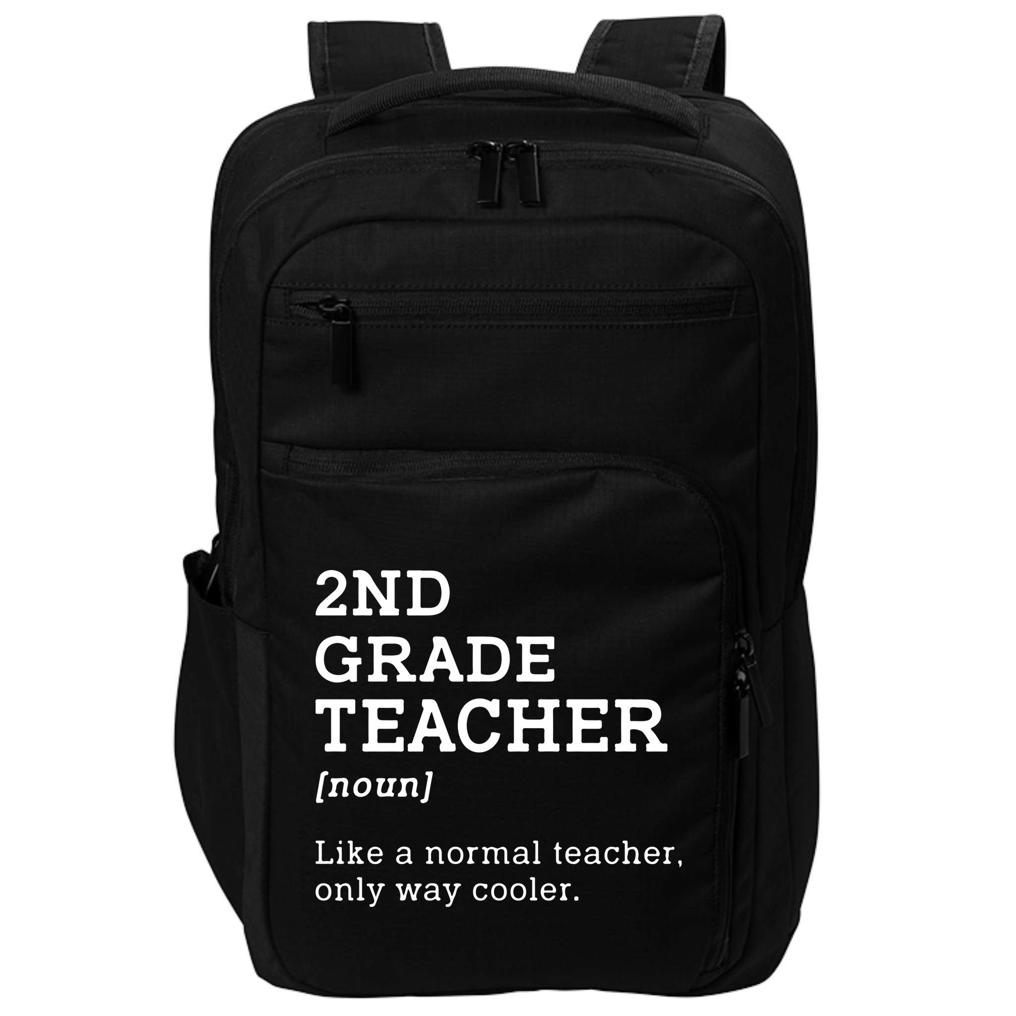 Team Second Grade Back To School 2nd Grade Teacher Student Impact Tech Backpack