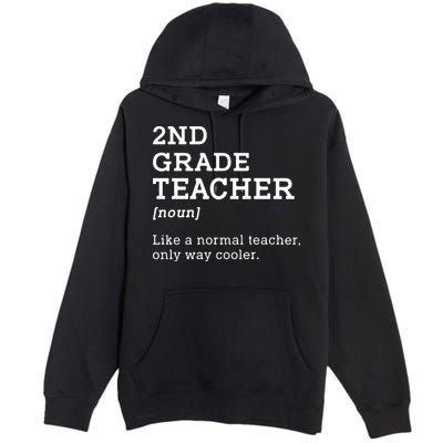 Team Second Grade Back To School 2nd Grade Teacher Student Premium Pullover Hoodie