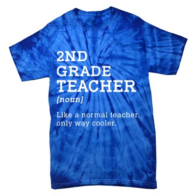 Team Second Grade Back To School 2nd Grade Teacher Student Tie-Dye T-Shirt