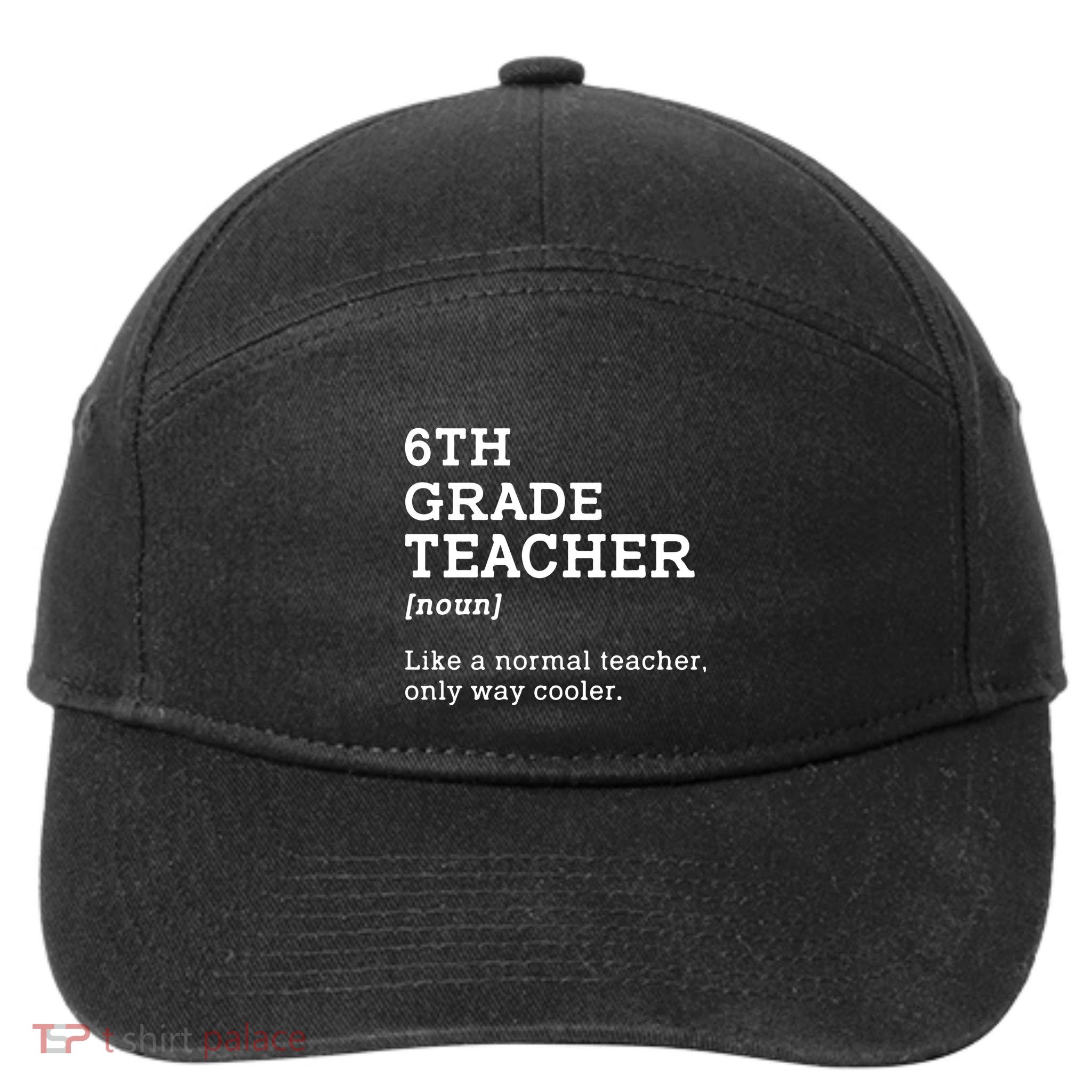 Team Sixth Grade Back To School 6th Grade Teacher Student 7-Panel Snapback Hat