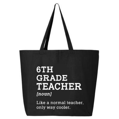 Team Sixth Grade Back To School 6th Grade Teacher Student 25L Jumbo Tote