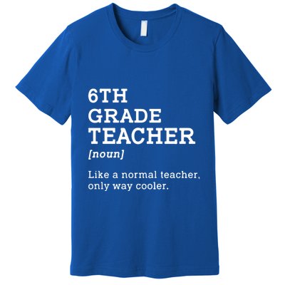 Team Sixth Grade Back To School 6th Grade Teacher Student Premium T-Shirt
