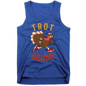 Trot Squad Gift Thanksgiving Turkey Trot Costume Gift Tank Top