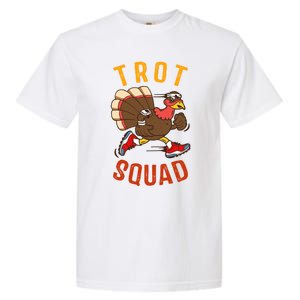 Trot Squad Gift Thanksgiving Turkey Trot Costume Gift Garment-Dyed Heavyweight T-Shirt