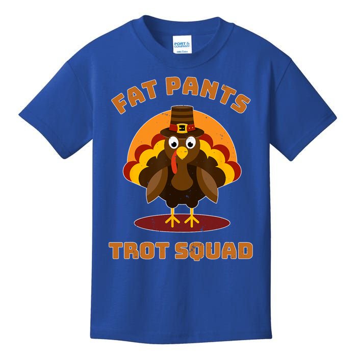 Trot Squad Gift Thanksgiving Turkey Trot Costume Gift Kids T-Shirt