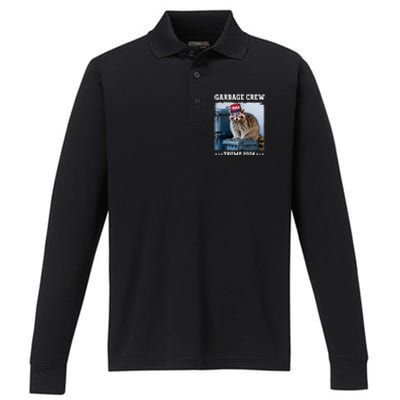 Trump’S Supporters Garbage Joe Biden Republican Garbage Crew Performance Long Sleeve Polo