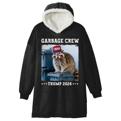 Trump’S Supporters Garbage Joe Biden Republican Garbage Crew Hooded Wearable Blanket