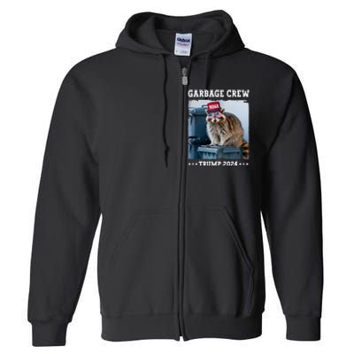 Trump’S Supporters Garbage Joe Biden Republican Garbage Crew Full Zip Hoodie