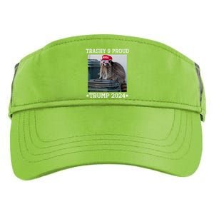 Trump’S Supporters Garbage Joe Biden Trashy And Proud Trump Adult Drive Performance Visor