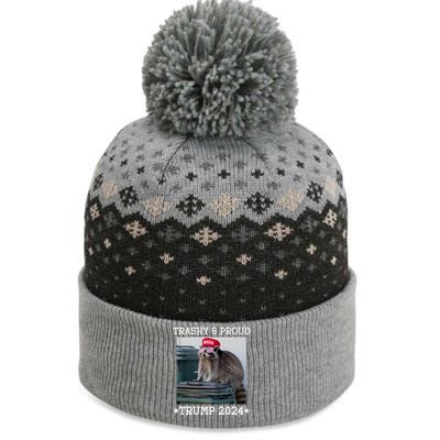 Trump’S Supporters Garbage Joe Biden Trashy And Proud Trump The Baniff Cuffed Pom Beanie