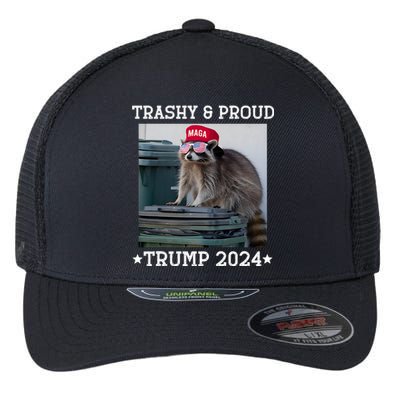 Trump’S Supporters Garbage Joe Biden Trashy And Proud Trump Flexfit Unipanel Trucker Cap