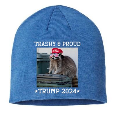 Trump’S Supporters Garbage Joe Biden Trashy And Proud Trump Sustainable Beanie