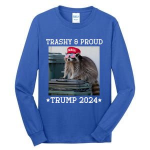 Trump’S Supporters Garbage Joe Biden Trashy And Proud Trump Tall Long Sleeve T-Shirt