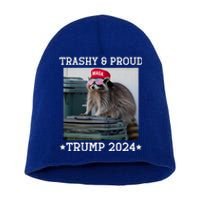 Trump’S Supporters Garbage Joe Biden Trashy And Proud Trump Short Acrylic Beanie