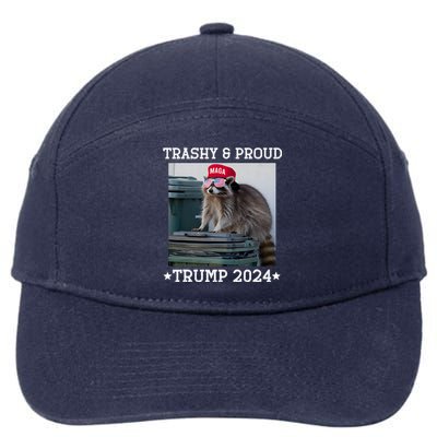 Trump’S Supporters Garbage Joe Biden Trashy And Proud Trump 7-Panel Snapback Hat