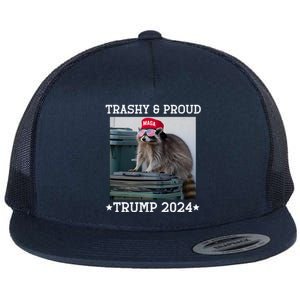 Trump’S Supporters Garbage Joe Biden Trashy And Proud Trump Flat Bill Trucker Hat