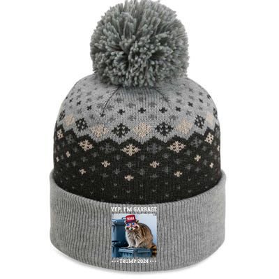 Trump’S Supporters Garbage Joe Biden Republican Trump 2024 The Baniff Cuffed Pom Beanie