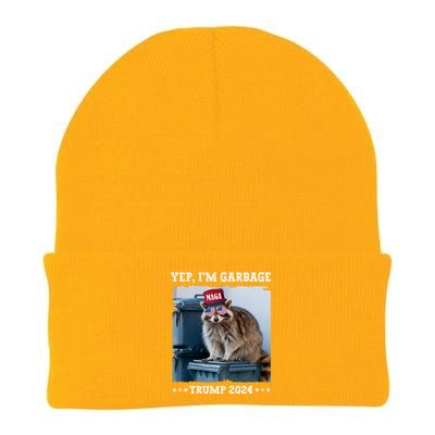 Trump’S Supporters Garbage Joe Biden Republican Trump 2024 Knit Cap Winter Beanie