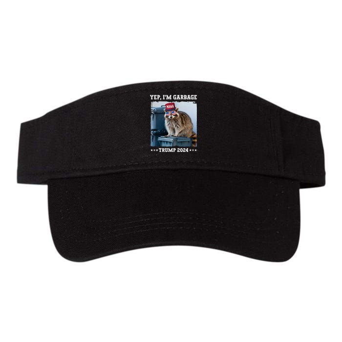 Trump’S Supporters Garbage Joe Biden Republican Trump 2024 Valucap Bio-Washed Visor