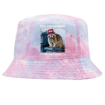 Trump’S Supporters Garbage Joe Biden Republican Trump 2024 Tie-Dyed Bucket Hat