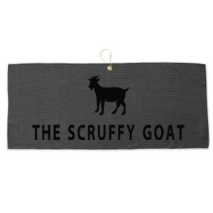 The Scruffy Goat Funny Farm Animal Farmer Large Microfiber Waffle Golf Towel