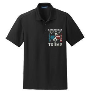 Trump’S Supporters Garbage Funny Trump Garbage Cat Dry Zone Grid Polo