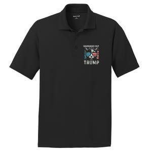 Trump’S Supporters Garbage Funny Trump Garbage Cat PosiCharge RacerMesh Polo