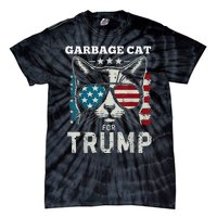 Trump’S Supporters Garbage Funny Trump Garbage Cat Tie-Dye T-Shirt