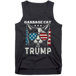 Trump’S Supporters Garbage Funny Trump Garbage Cat Tank Top