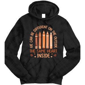 The Same Heart Inside - History Month Black Lives Matter BLM Tie Dye Hoodie