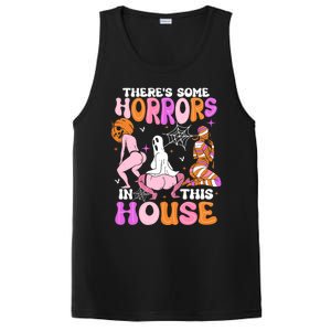 ThereS Some Horrors In This House Funny Halloween Gift PosiCharge Competitor Tank