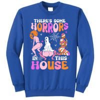 ThereS Some Horrors In This House Funny Halloween Gift Sweatshirt