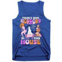 ThereS Some Horrors In This House Funny Halloween Gift Tank Top