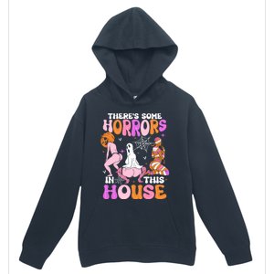 ThereS Some Horrors In This House Funny Halloween Gift Urban Pullover Hoodie