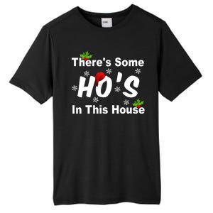 There's Some Ho's In This House Funny Xmas Tall Fusion ChromaSoft Performance T-Shirt