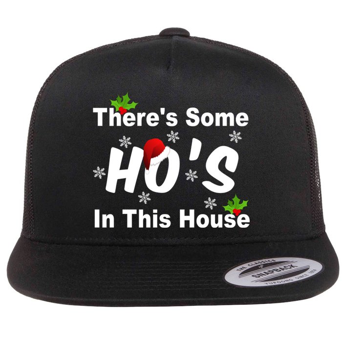 There's Some Ho's In This House Funny Xmas Flatbill Hat