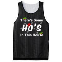 There's Some Ho's In This House Funny Xmas Mesh Reversible Basketball Jersey Tank