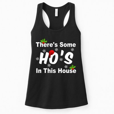 There's Some Ho's In This House Funny Xmas Womens Tank Top