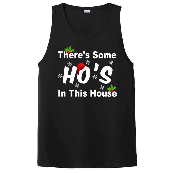 There's Some Ho's In This House Funny Xmas PosiCharge Competitor Tank