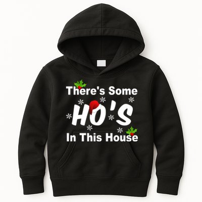 There's Some Ho's In This House Funny Xmas Kids Hoodie
