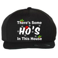 There's Some Ho's In This House Funny Xmas Wool Snapback Cap