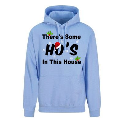 There's Some Ho's In This House Funny Xmas Unisex Surf Hoodie