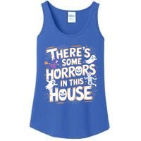 ThereS Some Horrors In This House Funny Halloween Cute Gift Ladies Essential Tank