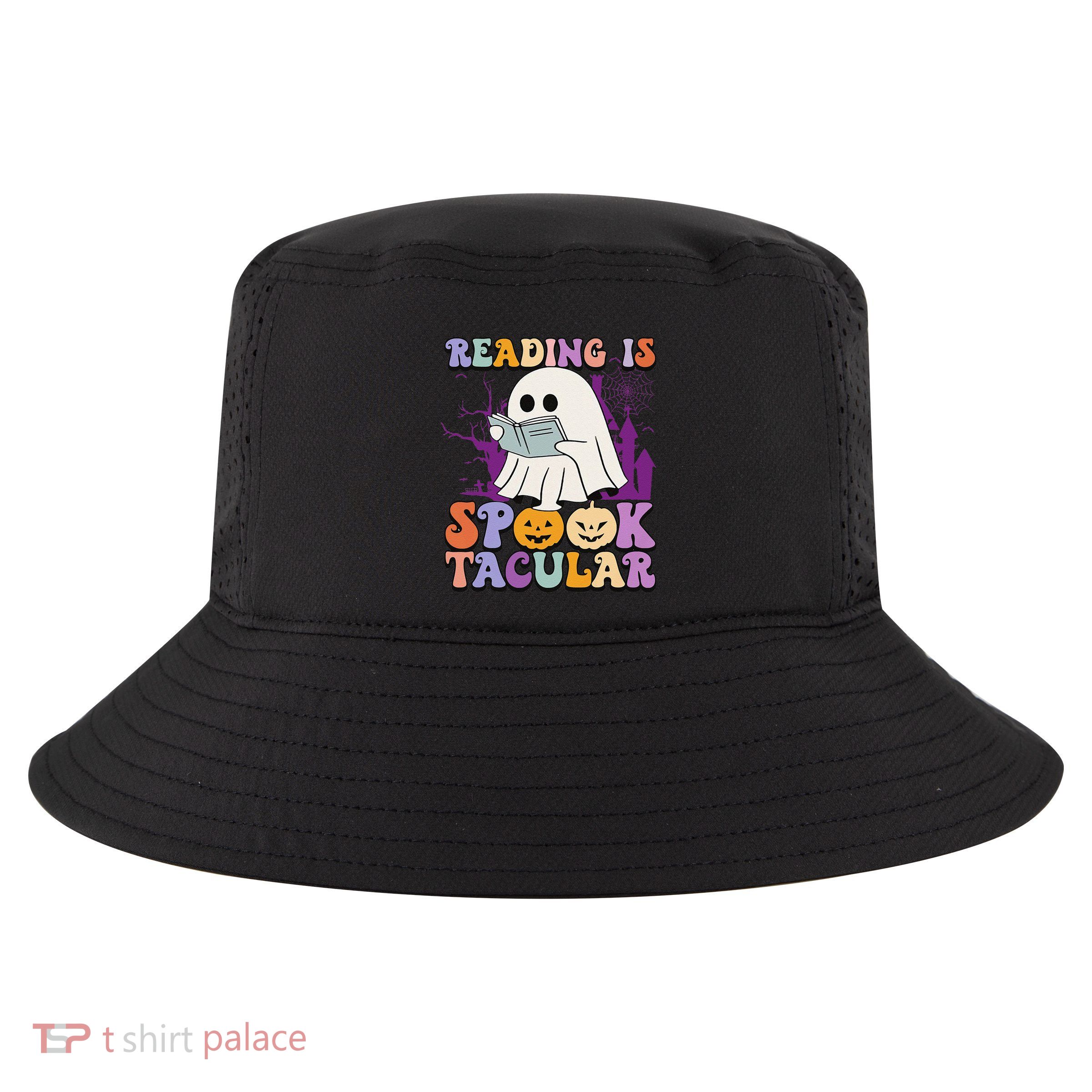 Teachers Students Halloween Reading Is Spook Tacular Cool Comfort Performance Bucket Hat