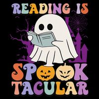 Teachers Students Halloween Reading Is Spook Tacular Short Acrylic Beanie