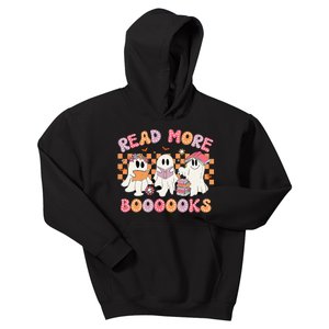 Teachers Students Halloween Costume Reading Read More Books Kids Hoodie