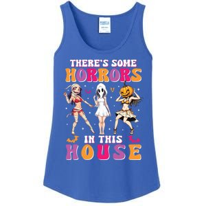 ThereS Some Horrors In This House Funny Halloween Funny Gift Ladies Essential Tank