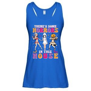 ThereS Some Horrors In This House Funny Halloween Funny Gift Ladies Essential Flowy Tank